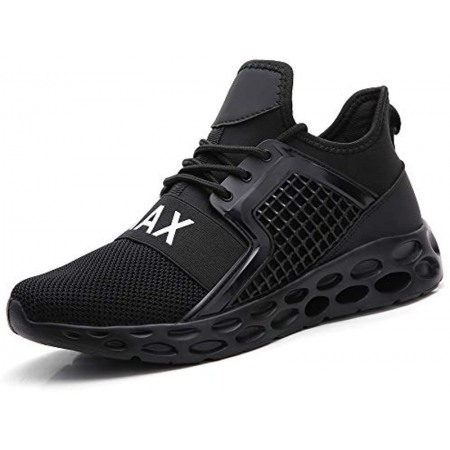 Men Sport Running Shoes Tennis Athletic Walking Sneakers Black